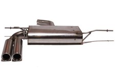 FOX Sportauspuff 2x76mm Absorber für Audi A3 8P Sportback 1.6 2.0 1.9TDI 2.0TDI