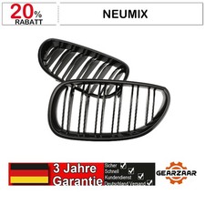 DOPPELSTEG KÜHLERGRILL GRILL NIEREN SCHWARZ GLÄNZEND FÜR BMW 5ER E60 Jeejayrwqsg