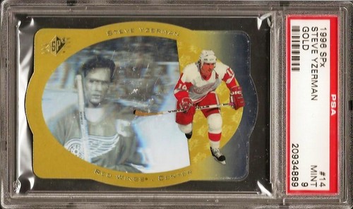 Steve Yzerman [Gold] #14 1996 Spx card