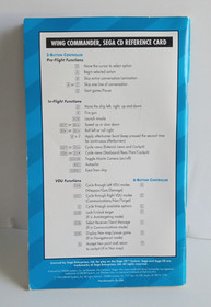 Wing Commander 1994 for Sega CD Video Game - Complete In Box