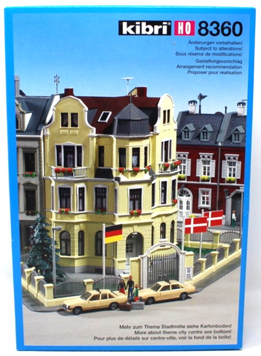 Kibri H0 8360 edificio casa de pueblo aprox. 13,5 x 13,5 x 18 cm HO H0 1:87 en embalaje original | Zustand: Neu