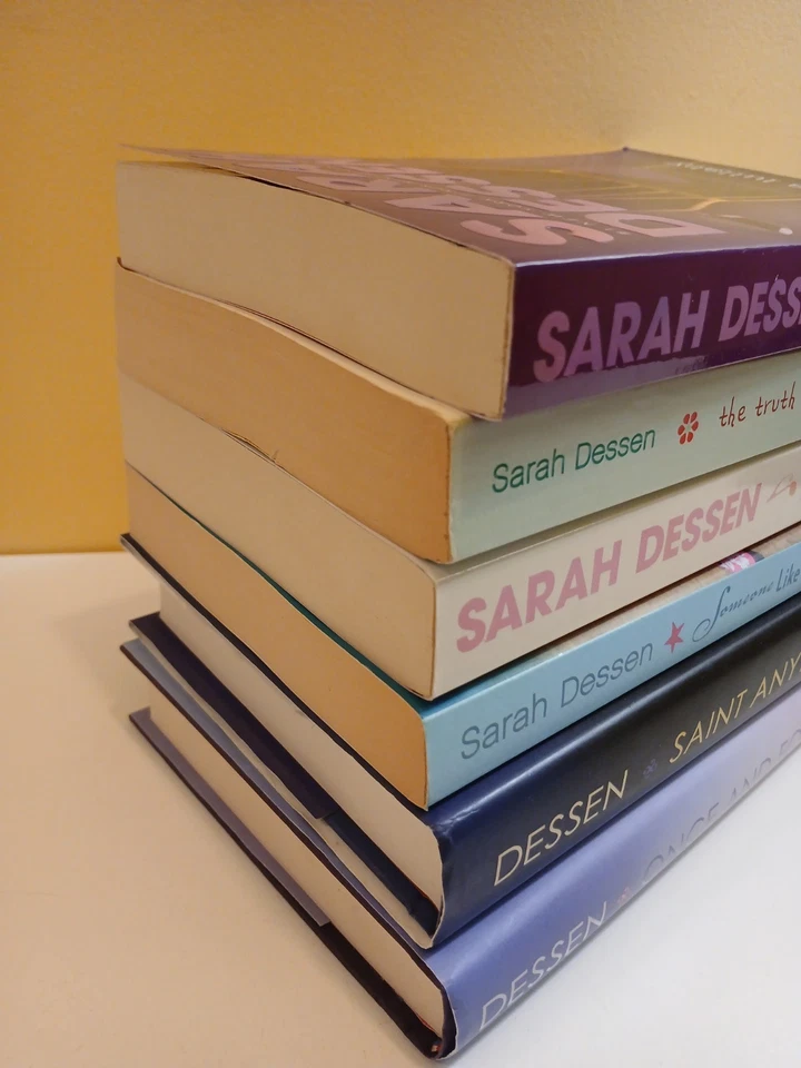 Lot of 6 Sarah Dessen Books - Paperback and Hardcover -f1 - Image 2 of 4