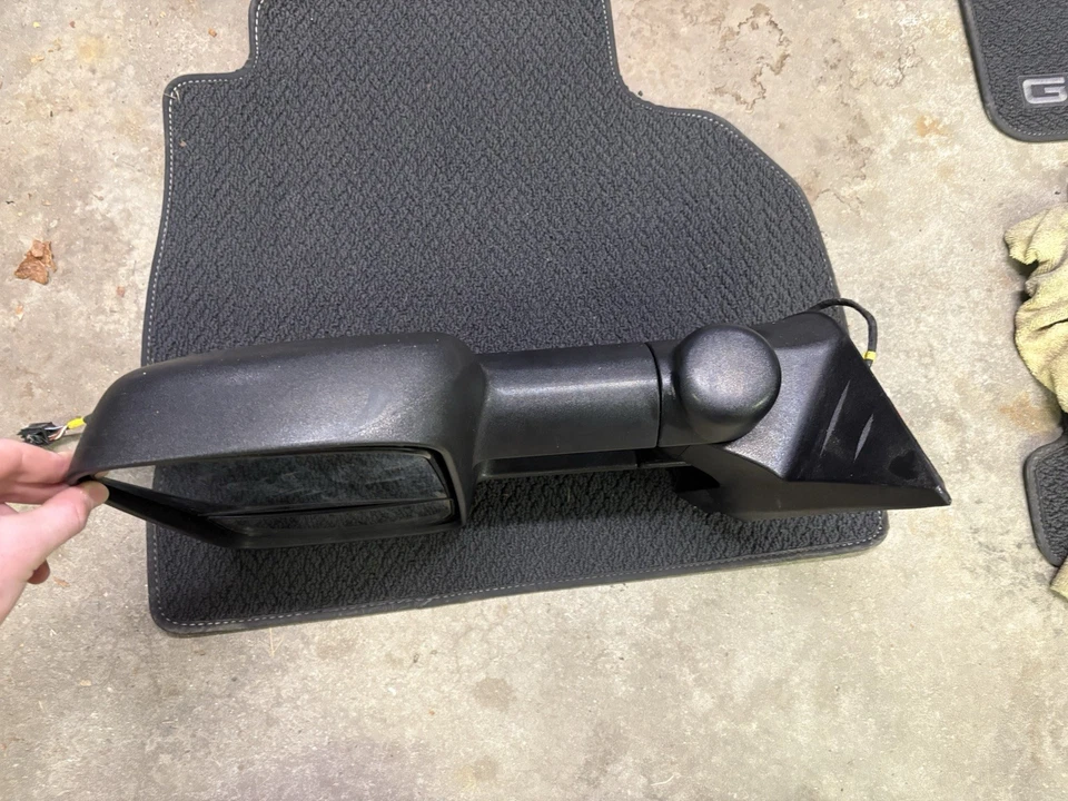 Espejo retrovisor lateral negro para conductor Chevy/GMC GMT 900 2007-2014 Foto 3 de 4