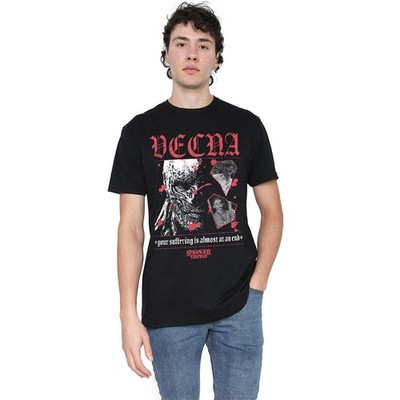 Stranger Things Vecna Suffering Unisex T-Shirt S-5XL, schwarz
