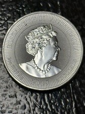 2019 2 Oz Siver Australia Crocodile & Baby Coin Next Generation