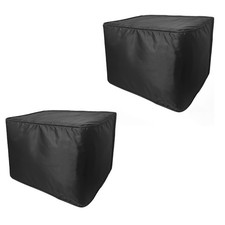 AC Outdoor Unit Cover Thick Aluminum Foil Insulated Winter Protection Sleeve 2Pk