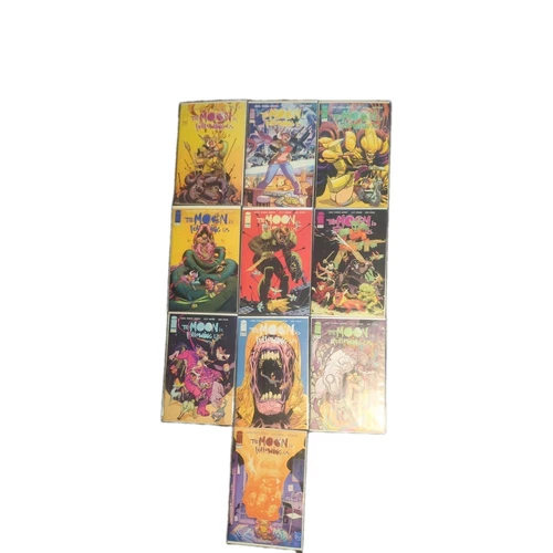 The Moon is Following Us #1-#10 Complete 1st Print Set Rossmo, Johnson VF/NM-NM