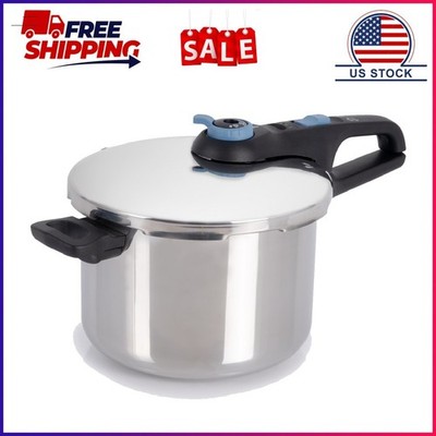 T-fal Secure Trendy 6.3 Quart Stainless Steel Pressure Cooker