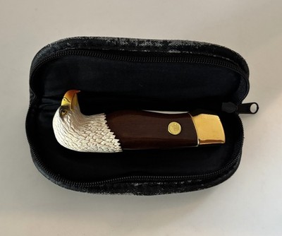 Franklin Mint American Eagle Collector Taschenmesser Weißkopfseeadler mit Etui