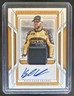 2025 Panini National Treasures Kyle Weatherman Race Gear Graphs Jersey Auto #/75