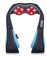 Power Operated Heated Back Massager W/ Variable Speeds And Massage Directions
