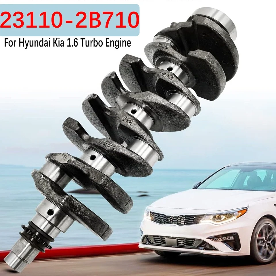 G4FJ Engine Crankshaft ConRod Bearing Piston For Hyundai Veloster Kia Optima 1.6 Foto 2 de 4