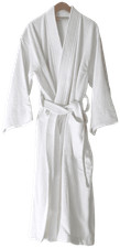 100 Cotton Terry Cloth Bathrobe Unisex  52x70 Plush Robe  Kimono  Spa Sauna