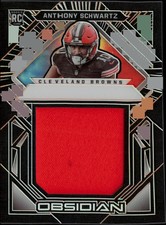 2021 Panini Obsidian #VM-AS Anthony Schwartz Volcanic Material #/75