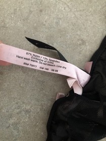 Womens Victorias Secret Sexy Little Things Thong Panties Size L Ruffle SLT 2008