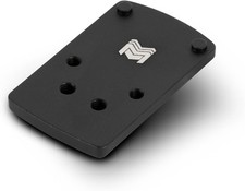 Dovetail Red Dot Mounting Plate for Glock Pistols, RMR Footprint Adapter