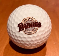 Vintage San Diego Padres MLB Baseball Team Logo Golf Ball