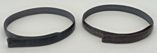 Lot of 2 Vintage BARRY KIESELSTEIN-CORD Alligator Leather Belts