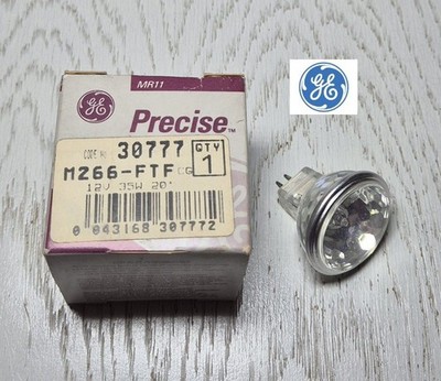 GE General Electric 35W Halogen Lampe GU4 35mm Strahler 12V 20 Grad MR11 Spot