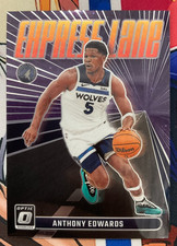2023-24 Donruss Optic Basketball #24 Anthony Edwards Express Lane Base