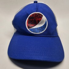 Pepsi 2013 Hat Cap Snapback Trucker Soda Drink Beverage Logo Baseball Mesh V9a