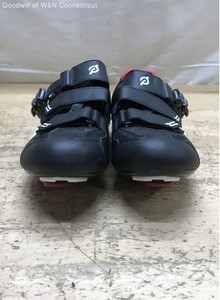 Peloton Black White Indoor Cycling Shoes with Delta Cleats Size 39