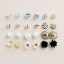 Fashion 12 Pairs Earrings For Teen Girls And Women, And Cute Studs