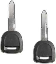 2x Car Key Transponder for Remote 80 Bit Color: Two