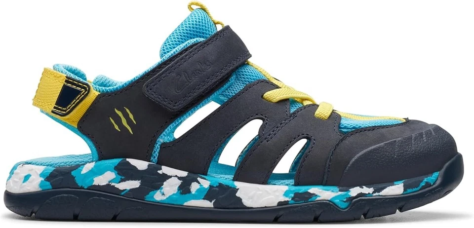 Clarks Steggy Roar Niño Sandalia Dinosaurio Pescador Unisex Niño Niño Juvenil Zapato 2.5W Foto 3 de 4