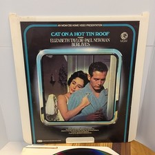 Cat on a Hot Tin Roof CED VideoDisc Elizabeth Taylor Paul Newman 1958 NR