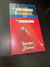 The Shining Blu-ray , Horror, Warner Bros. "Heeere's Johnny " with Slipcover