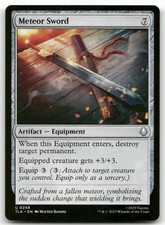 Meteor Sword MTG Avatar: The Last Airbender 258 U NM