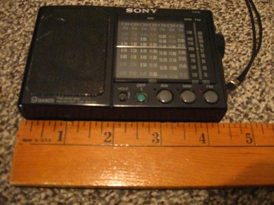 Sony ICF-SW20 9 Band FM/MW/SW Portable World Receiver Radio Japan
