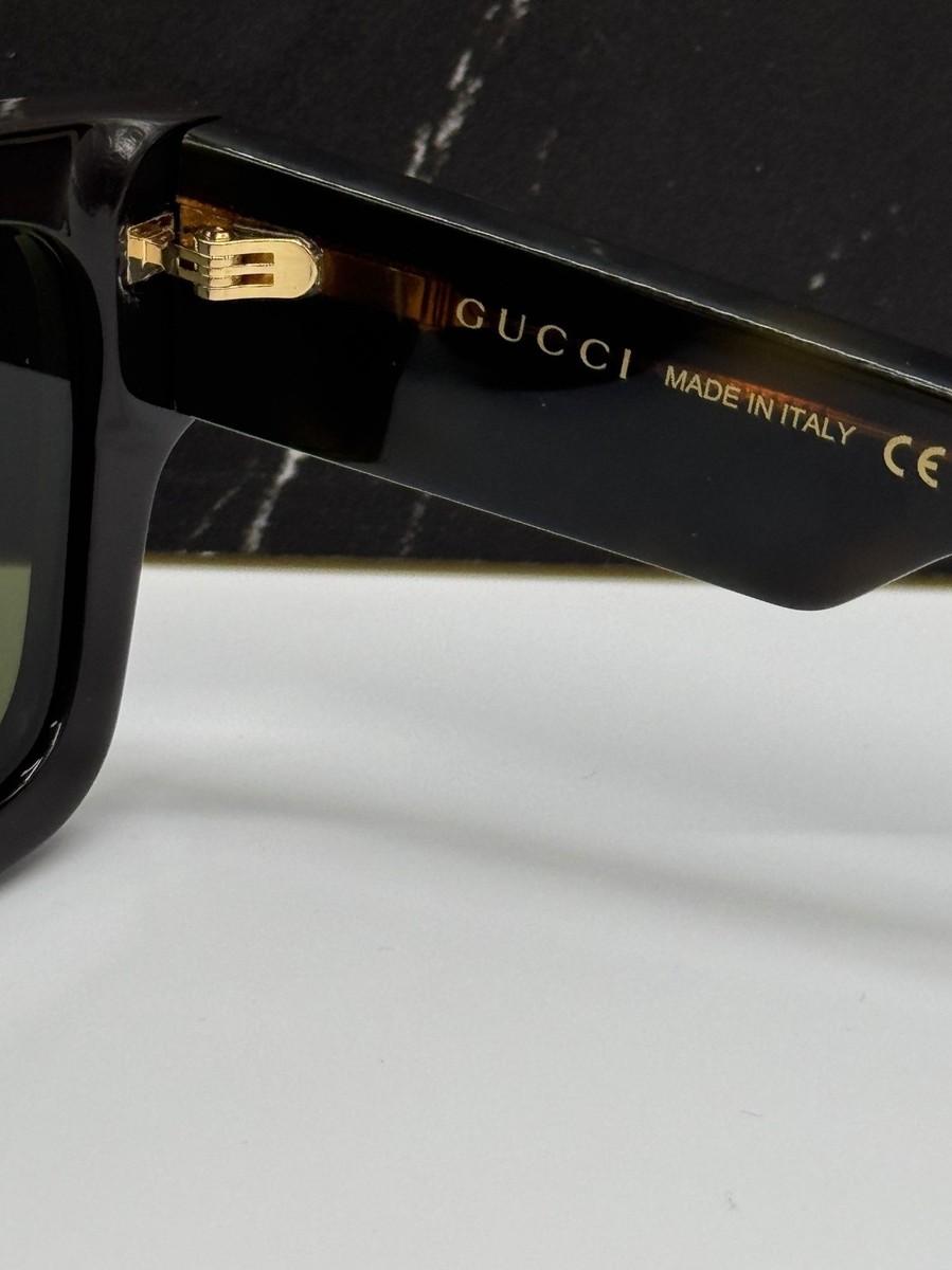 NEW GUCCI GG1668S 004 HAVANA MEN SUNGLASSES | eBay display picture 3