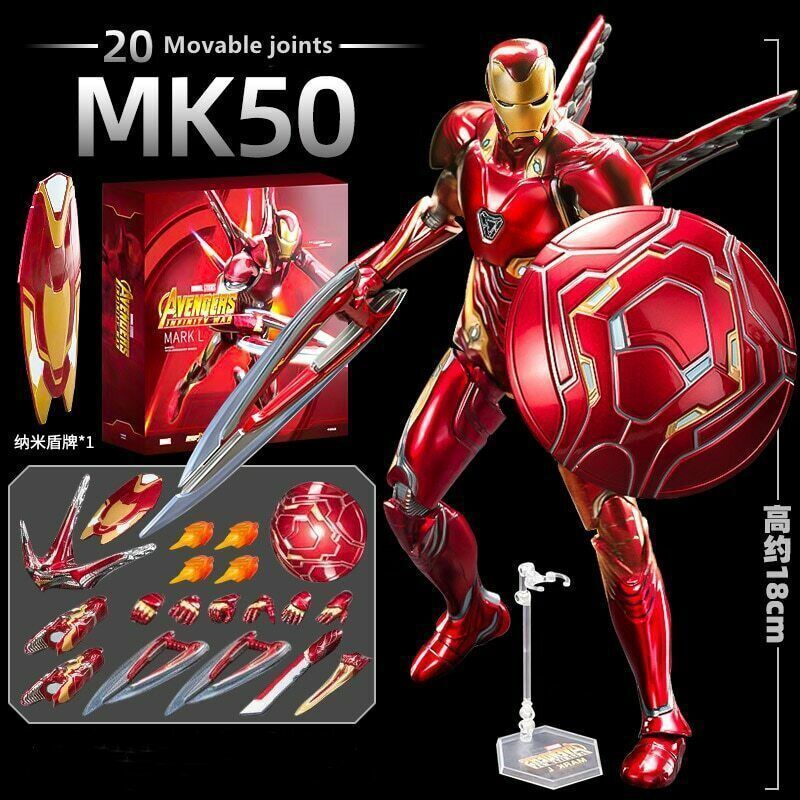 ZD TOYS IRON MAN Mark 50 MK1-7 Marvel Avengers 7 ZD TOYS IRON MAN Mark 50 MK1-7 Marvel Avengers 7