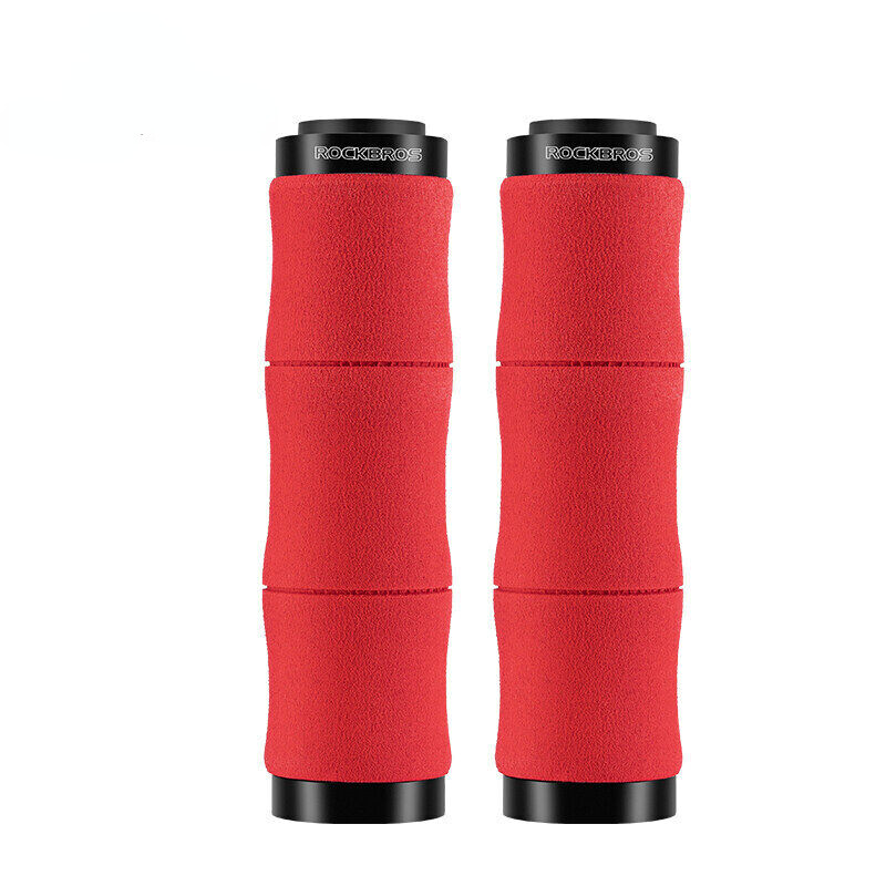Manopole Bici Antiscivolo Con Doppio Bloccaggio – 2 Impugnature In Gomma Per MTB, BMX, Mountain Bike, Bici Da Strada