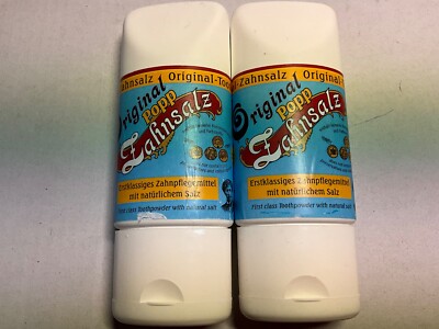  1x 50 g ORIGINAL POPP Zahnsalz /Neu 