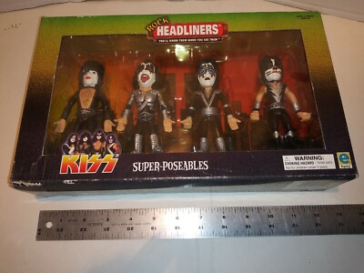 kISSヘッドライナー４セット ロックヘッドライナーズ KISS キッス 4体セット 未開封 – ROBOTROBOT
