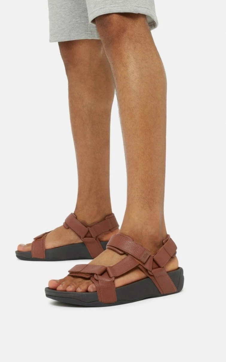 Mens Fitflop Sandals Leather Summer Slippers RRP £95