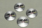 JDM 4Pcs Mugen Power Aluminum Alloy Car Wheel Center Hub Caps Stickers Emblems
