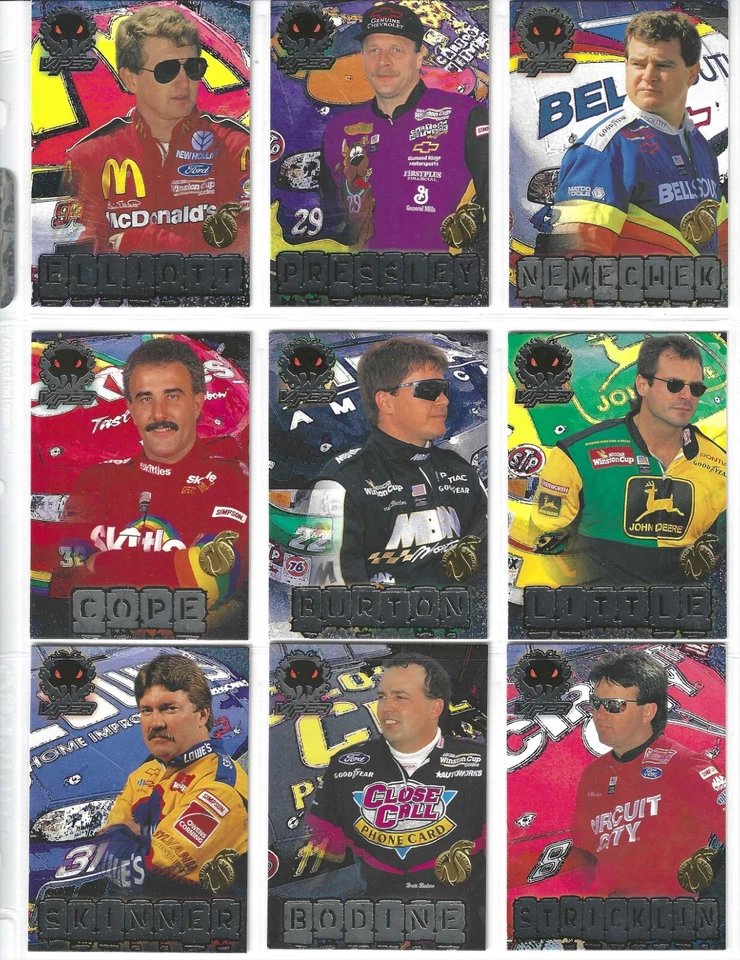 1997 Viper 1ST STRIKE PARALLEL--#15 Bobby Hamilton--ONE CARD ONLY! - Image 2 of 4