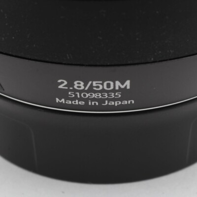 Carl Zeiss Touit 2.8/50M Fuji-X-Mount Macro Lens From Japan Fedex