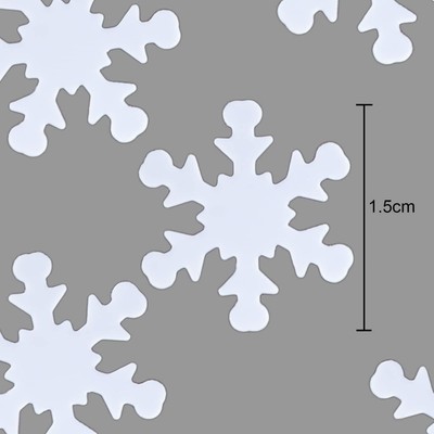 Snowflake Christmas Foil Confetti – Festive Table Sprinkles For Holiday Parties, Decor, Photo Backgrounds