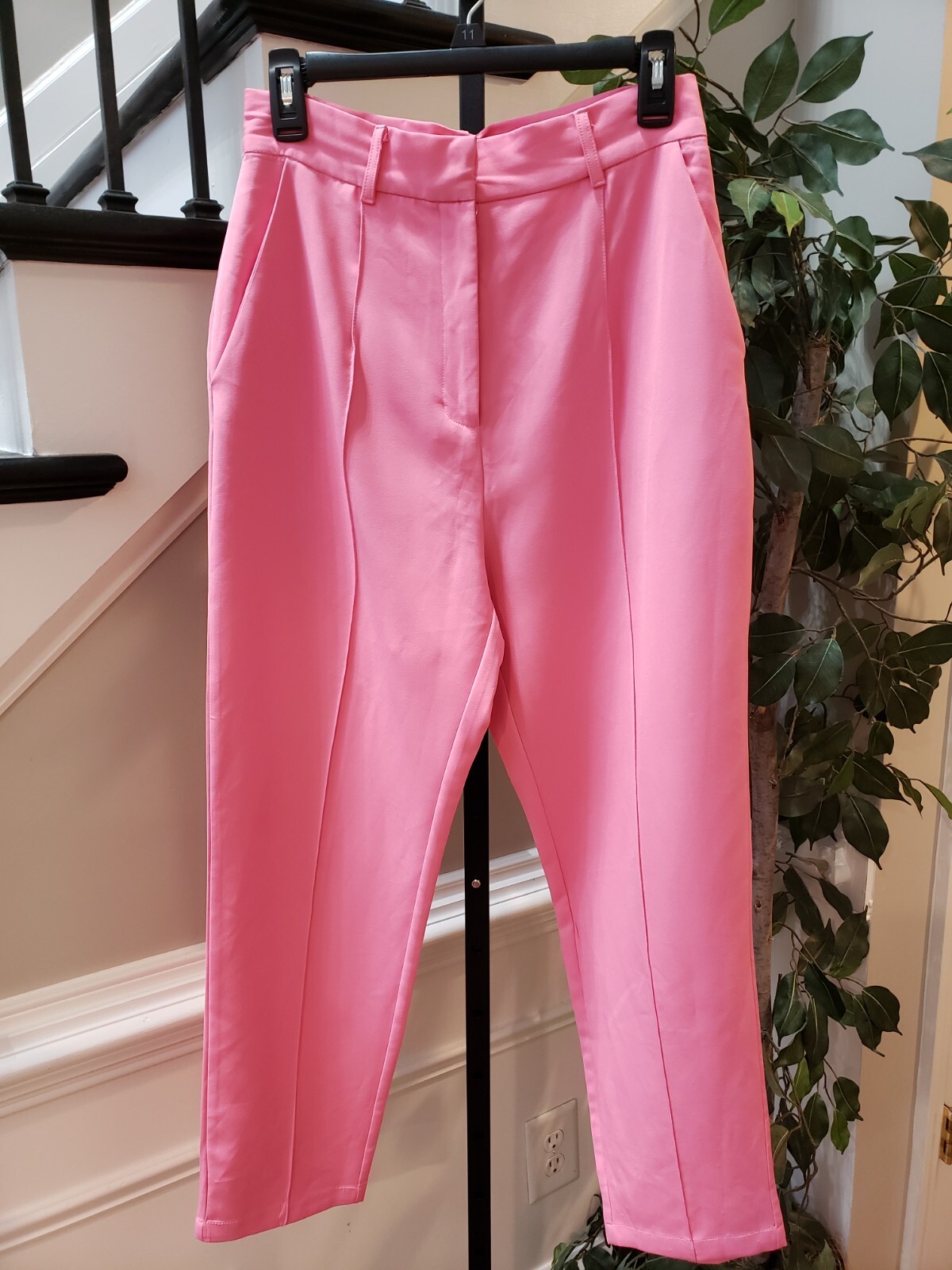 Oh Polly Women's Pink Solid Polyester Pull On Bel… - image 11