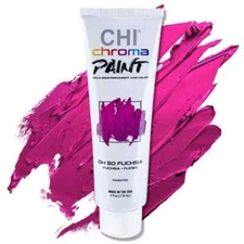 Chi Chroma Paint -  Oh So Fuchsia - Bold Semi-Permanent Hair Color- 4 oz