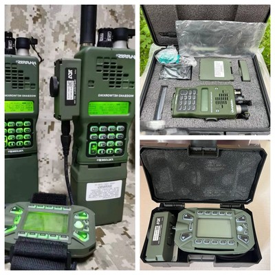 US ! TCA AN/PRC 152 Multiband 15W Handheld Radio GPS MBITR Aluminum Shell KDU