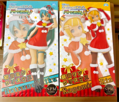 Hatsune Miku & Kagamine Rin Christmas Project DIVA Arcade Future