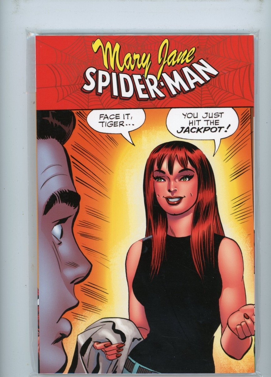 SPIDERMAN MARY JANE YOU JUST HIT THE JACKPOT NM 9.6