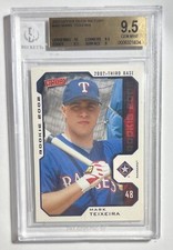 Mark Teixeira BGS 9.5 Gem Mint 2002 Upper Deck Victory Rookie 492 Texas Rangers