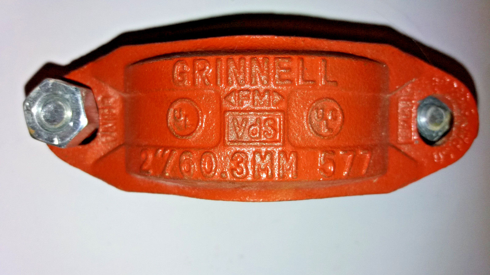 NOS Grinnell GFire Grooved Rigid Pipe Coupling 2"/60.3 mm Figure 577